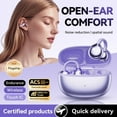 thumbnail image 2 of LAATIKUI Bluetooth headphones M94 Earbuds Wireless LED Display Waterproof long battery life Black, 2 of 6