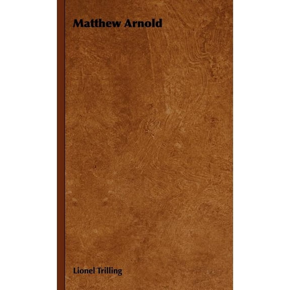 Matthew Arnold, (Hardcover)
