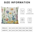 thumbnail image 5 of PHYHOO Bee Throw Pillow Cover, Spring Cushion Case for Sofa Couch, 5 of 5