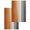 Burnt Orange and Gray Ombre, variant on Blue Brown Kitchen Dish Towels for Drying Dishes Set of 2, Gradient Wood Grain Farmhouse Country Waffle Weave Microfiber Hand Tea Bathroom Towels Quick Dry & Absorbent Towel 12x12