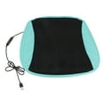 thumbnail image 2 of Coussin Rafraîchissant avec 5 Ventilateurs, Réglages de Vitesse Réglables à 3 Vitesses, Housse Lavable pour Voiture, Bureau, Maison en Maille Polyester, Noir, 43x43x3cm, 2 of 7