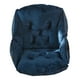 thumbnail image 3 of Cojín de silla trasera Cojín de silla de respaldo de asiento suave y cálido para sillas de hogar al aire libre Azul CUTICAT Cojín del asiento, 3 of 6