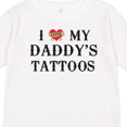 thumbnail image 4 of Inktastic I Love My Daddy's Tattoos Boys or Girls Long Sleeve Toddler T-Shirt, 4 of 5