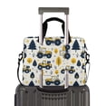thumbnail image 2 of FORMRS 16" Laptop Bag Carrying Sleeve Case with Handle Travel Shoulder Briefcase, Beige Truck Pattern, 2 of 8