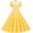 C-Yellow255, variant on DHFJKG Wedding Guest Dresses For Women 90S Retro Polka Dot Flowy Swing A-Line Midi Dress Casual Summer Short Sleeve Peter Pan Collar Soft Dresses