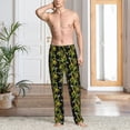 thumbnail image 2 of Balery Corn And Dragonflies Pantalones de pijama para hombre, pijama ultraligero, pantalón de descanso-3X-Large, 2 of 6