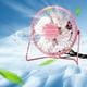 thumbnail image 5 of Ventilador de escritorio recargable, pequeño ventilador personal con alimentación USB, gran potencia, 3 velocidades y funcionamiento silencioso para escritorios de oficina en casa,, 5 of 8