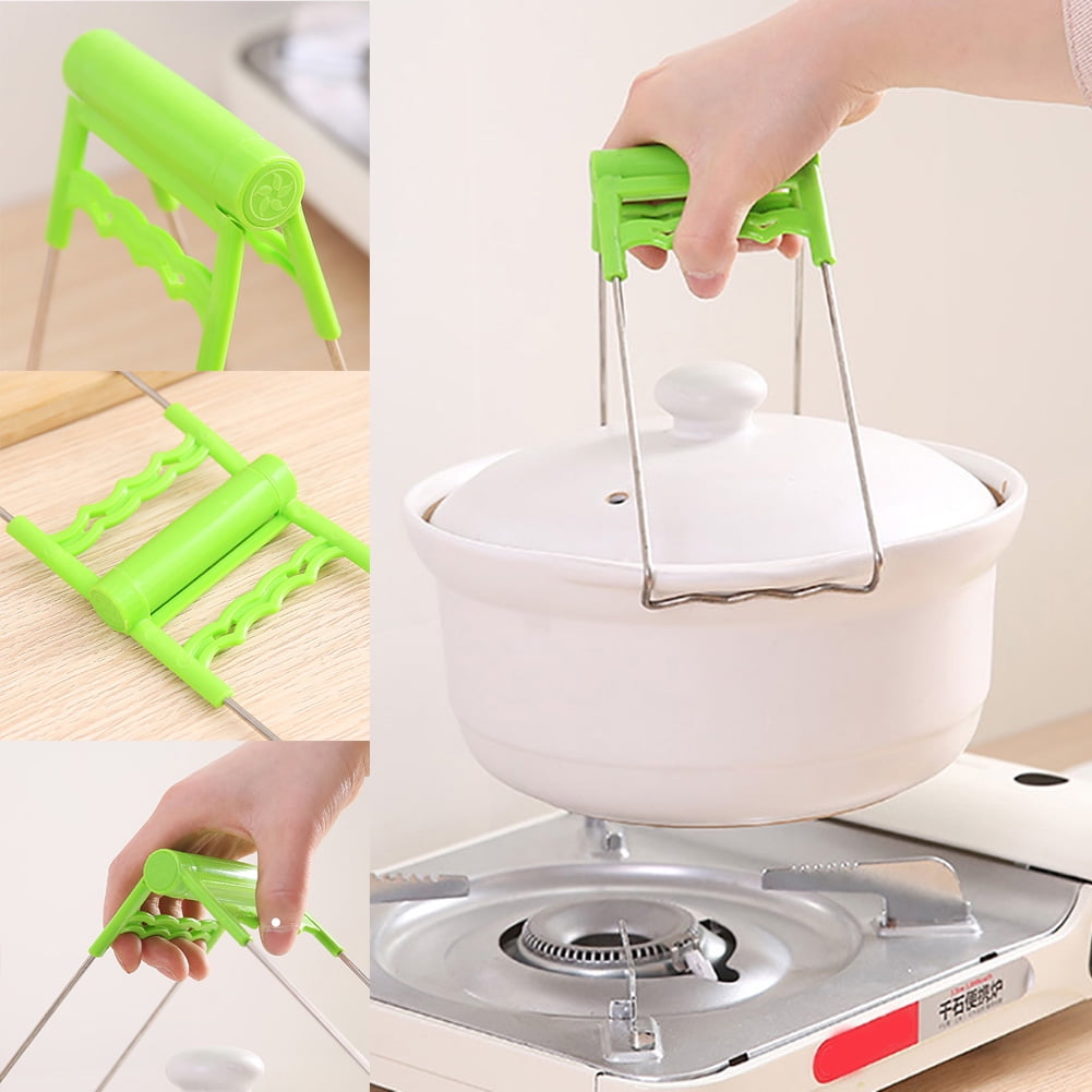 Anti-Hot Clamp Gripper Home Kitchen Tool Bowl Clip Pot Dishes Holder Steamer NEW 