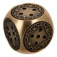 thumbnail image 2 of Dados de latón vintage únicos para juegos de mesa Dados de latón macizo de 6 caras para entusiastas de los juegos de mesa Mini dados de latón Dados de latón en miniatura, 2 of 5