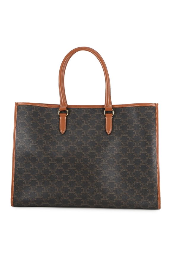 Pre-Owned Celine Triomphe Cabas Horizontal Tote Bag 197912 CELINE (Good)