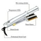 thumbnail image 4 of 2 In 1 Hair Straightener Iron Curling Curler Portable Adjustable Temperature Ceramic Curling Iron Wand Roller, 4 of 5
