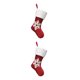 thumbnail image 1 of Naiovety Calcetín de Navidad bordado personalizado Saco rojo de lujo Santa Deluxe Christmas Type2 NO2, 1 of 6