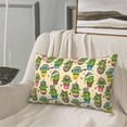 thumbnail image 5 of Xecao Cute Cartoon Cactus for Decorative Throw Pillow Case for Couch,Sofa or Bed Set,Pillow Cover for Sofa Home Decor Ideal Gift-20"x30", 5 of 6