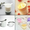 thumbnail image 6 of 100pcs Smokeless Candle Wicks 8/10/12/15/20CM Pre-Waxed Cotton Core Wicks With Tabs Sustainer Candle Metal Handmade Making, 6 of 7