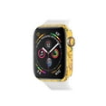 thumbnail image 1 of MightySkins APW444-Yellow Marble End Skin for Apple Watch Series 4 44 mm - Yellow Marble End, 1 of 2