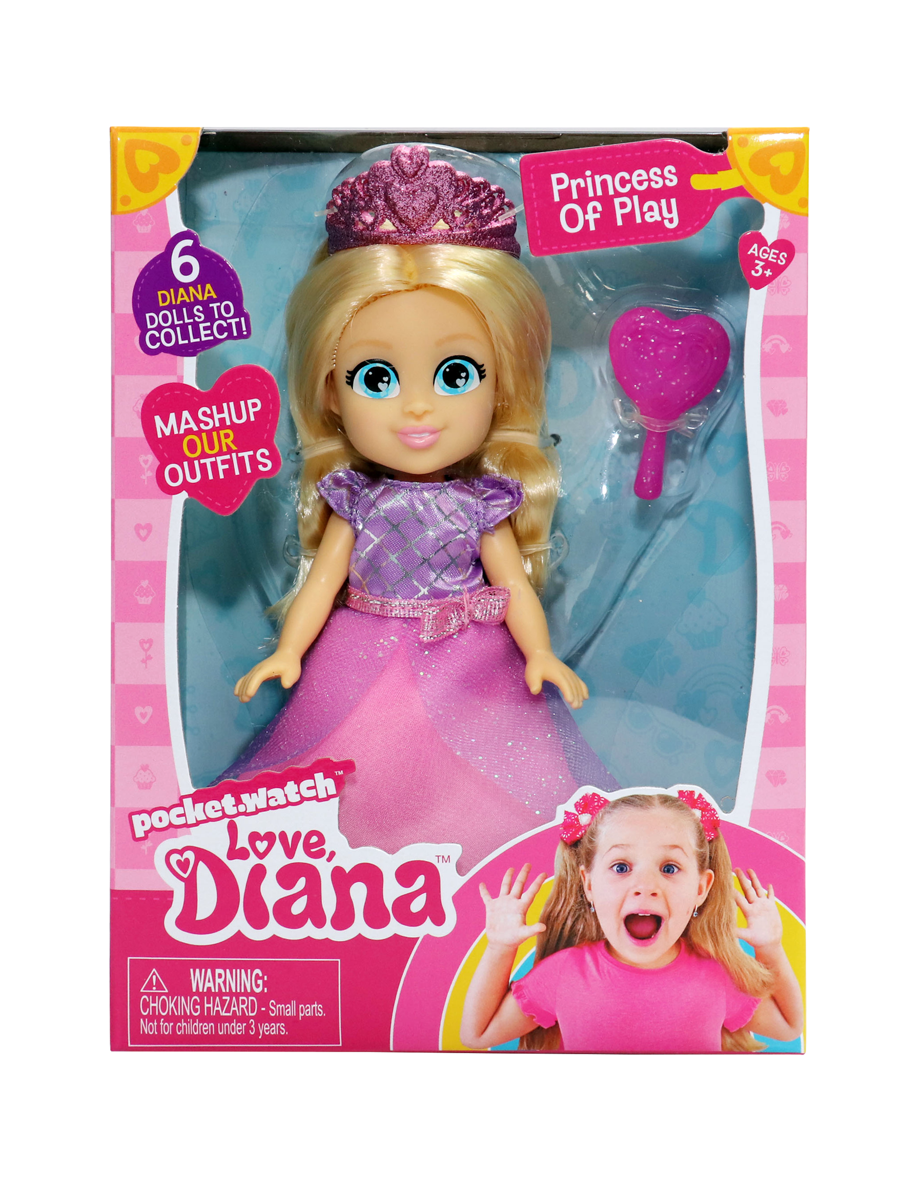 Diana Deluxe Styling Head Style Me Doll Fashion Hair Beauty Toy NEW Play Love 