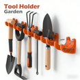 thumbnail image 2 of 5 Pack Heavy Duty Garden Tool Holder Wall Mount, Sturdy Plastic Tool Hanger with Screws, Universal Tool Organizer for Hammer, Shovel, Rake, Broom & Garden Tools, Ideal for Garage, Shed & Workshop, 2 of 6