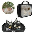 thumbnail image 2 of lanema Portable Clear PVC Jewelry Organizers Bag with Zipper Jewelry Accessory for Safe and Easy Travel Storage, 2 of 9