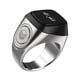 thumbnail image 3 of 20mm Smart Rings OLED Bluetooth-compatible Musulmanes Tally Counter Ring (Plata) WDOplteas Para estrenar, 3 of 7