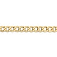 thumbnail image 2 of 14K Yellow Gold chain style Curb 7 in mm 7.0mm Semi-Solid Link, 2 of 4