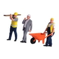 thumbnail image 4 of Figuras en miniatura, modelo a escala 1/64, figuras diminutas, trabajadores de la construcción, diorama Estilo D, 4 of 9