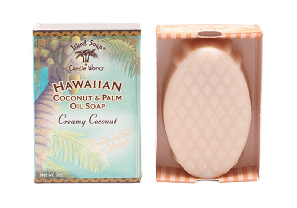 Island Soap & Candle Works Handmade Coconut Soap, Coconut