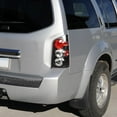 thumbnail image 2 of Spec-D Tuning Black Housing Clear Lens Tail Lights Compatible with 2005-2012 Nissan Pathfinder, Left + Right Pair Assembly, 2 of 7
