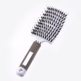 thumbnail image 3 of Peine para masaje del cuero cabelludo cepillo antiestático para el cabello rizado recto (blanco Sywqhk Cuidado Belleza, 3 of 9