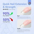 thumbnail image 4 of Saviland 60g Clear Builder Nail Gel - Strengthen and Harden Gel Nail Extension with 100PCS Nail Forms, 4 of 9