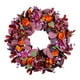 thumbnail image 2 of Corona de otoño para colgar en pared, decoración floral decorativa de 45 cm para puerta de entrada, fiesta al libre, porche, de, 2 of 9