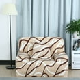 thumbnail image 2 of REGALWOVEN 3 Pack Sofa Slipcover Stretch Thick Couch Cover, 1/2/3 Seater, Brown Geometric, 2 of 6