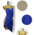 thumbnail image 3 of Sling Latin Dance Dresses for Women. Fringe, split - leg. For Latin competition, ballroom salsa and samba., 3 of 7