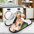 thumbnail image 3 of Women's Men's Slippers, Non-Slip Travel Unisex Fleece House Shoes A Cartoon Cat, 3 of 7