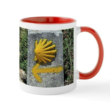 

CafePress - El Camino De Santiago De Compostela Spain S Mugs - 11 oz Ceramic Mug - Novelty Coffee Tea Cup