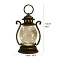 thumbnail image 2 of YIKA Christmas Lantern LED Light String - Small Oil Lamp for Festive Home Decor Christmas Desktop Decoration Red, 2 of 7