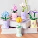 thumbnail image 5 of Ramos de flores ensamblados Bloques de construcción Arreglos florales Juguetes Pequeñas partículas Flores inmortales Regalos de cumpleaños, 5 of 5