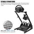 thumbnail image 4 of EDTara Support Pliable pour Volant de Course g920 avec Support de Levier, Support en Acier, Hauteur et Inclinaison Réglables, Compatible avec g25, g27, g29 et g920, 4 of 6