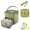 1 pcs green, variant on 48 Cube Ice Maker With Easy Press Lid, Upgrade Handled Press-Type Ice Cube Mold Maker, Double Layer Portable Ice Cube Maker with Storage Box, for DIY Whiskey, Cocktail, Coffee, Beverages