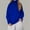 Blue, variant on DuoJiaJ Sweaters for Women Winter Pullover Turtleneck Oversized Sweater Long Sleeve Casual Outwear Cozy Sweater Blue L