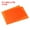 Orange, variant on Uxcell A4 Plastic Clear Document Pouch L Type Folders, Orange 12 Pack