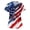 Vermilion #030, variant on 250th Anniversary USA Scrub Tops for Women Loose V Neck USA Flag Print Scrubs Short Sleeve 4th of July Celebration Party Scrub Shirts Nursing Uniform Medical Nurse Workwear with Pockets Vermilion 4XL