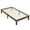 Espresso, variant on UBesGoo 12" Wood Platform Bed Frame / Solid Wood / Mattress Foundation with Wood Slat Support / No Box Spring Needed, Queen