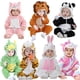 thumbnail image 2 of Peleles de franela de dibujos animados para bebé, pijamas de algodón para niño y niña, disfraces de animales, trajes Kigurumi, 2 of 4