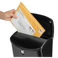 thumbnail image 2 of Architectural Mailboxes 2576B-10 Wall Mount Mailbox, Medium, Black, 2 of 5