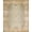 Green Brown, Pattern 1, variant on ODIKA 8'x10' Washable Area Rug Vintage Boho Trellis Ornamental Distressed Border Scrolls Scroll for Dining Room, Large Office, Lounge, Non-Slip Chair-Friendly Mat