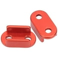 thumbnail image 4 of 2Pcs RC Rear Axle Leaf Spring Suspension Mount Plate Fit for WPL D12 1/10 Remote Control TrucksRed,, 4 of 5