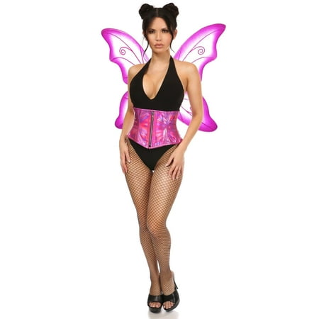 

Top Drawer 2-Piece Fuchsia Pixie Fairy Corset Costume