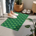 thumbnail image 4 of Green Christmas Tree Pattern Door Rugs,Washable Non Slip Door Mats Indoor,Decorative Door Mats,Entry Mat Indoor for Entrance,Bedroom,Kitchen,Bathroom,16"x24", 4 of 6