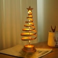 thumbnail image 6 of Christmas Gifts Christmas Tree Table Lamp Battery Powered LED Bright Decoration Mini Xmas Tree Holiday Party Scene Ornaments Bedroom Stair Light, 6 of 7