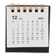 thumbnail image 5 of GOOHOCHY Calendario de escritorio 2026: pequeño calendario mensual de escritorio, planificador diario para oficina y hogar, color negro., 5 of 8